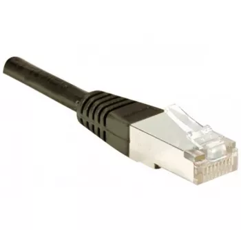 EXERTIS CONNECT Cat5e F/UTP Patchkabel, RJ45, Schwarz, 0,3 m 857120