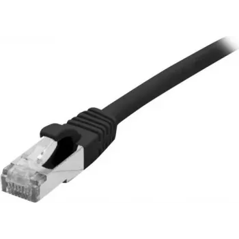 EXERTIS CONNECT Cat6a SFTP Patchkabel RJ45 10m LSZH Schwarz 858490