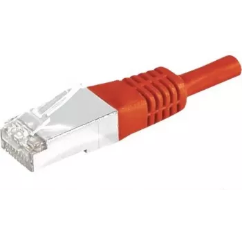 EXERTIS CONNECT CAT.6A S/FTP Patchkabel, 0,5 m, Rot 858301