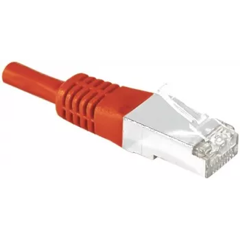 EXERTIS CONNECT 858306 Cat.6A S/FTP Patchkabel, 5 m, Rot, Slim Boot