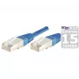 EXERTIS CONNECT Cat.6A S/FTP Patchkabel, 20 m, Blau 858324