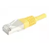 EXERTIS CONNECT 858336 Cat.6A S/FTP Patchkabel, 7,5 m, gelb, Slim Boot