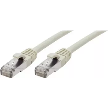 Exertis Connect CAT 6a S/FTP Patchkabel, RJ45 auf RJ45, 10 m, Grau 858410