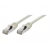 Exertis Connect CAT 6a S/FTP Patchkabel, RJ45 auf RJ45, 10 m, Grau 858410