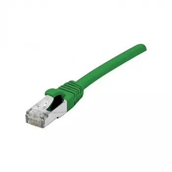 EXERTIS CONNECT Cat 6A S/FTP Patchkabel, 0,5 m, Grün, Slim Snagless 858435
