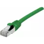 Exertis Connect 858436 Cat6a S/FTP Netzwerk-Patchkabel, 1 m, Grün