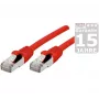 Exertis Connect Dexlan CAT 6a SFTP Patchkabel, RJ-45 Stecker auf RJ-45 Stecker, 20 m, halogenfrei, vergossen, snagless, rot 858476