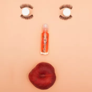 Nailmatic Kids Roll-on Lipgloss für Kinder Peach, 6,5 ml