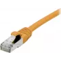 EXERTIS CONNECT Cat 6A S/FTP Patchkabel, 10 m, Orange 858538