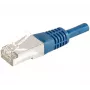 EXERTIS CONNECT Cat.6a F/UTP Patchkabel, 1,5 m, Blau, 10 Gbps 859519