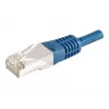 EXERTIS CONNECT 859522 Cat.6a F/UTP Patchkabel, 5 m, Blau, 10 Gbps, Slim Boot