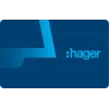 Hager RTH303X Transponderkarte für ODT 2.0 Video Touch Display Außenstation