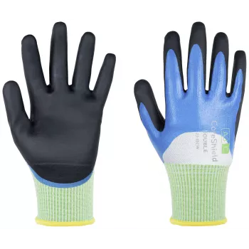 Honeywell CoreShield Double Schnittschutzhandschuhe, Größe 6, Grau/Schwarz, 1 Paar 23-0D23W/06