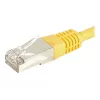 EXERTIS CONNECT Cat.6a F/UTP Patchkabel, RJ45, Gelb, 1,5 m, 10 Gbps 859564
