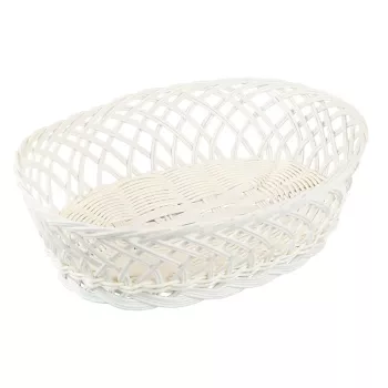 KESPER Rechteckiger Aufbewahrungskorb Weiß 31x23,5x8,5 cm