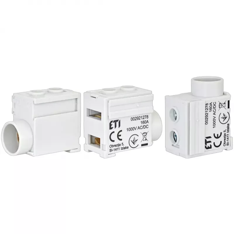 ETI 002921278 Sammelschienenverbinder EFB-50 Schraubklemme 50A 400V