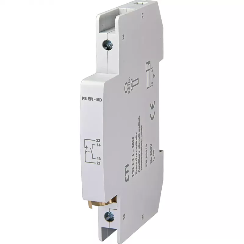 ETI 002069001 Hilfsschalter PS EFI-MD, 1 NO + 1 NC, 230 V AC, 6 A, 50/60 Hz