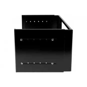 Exertis Connect 4U erweiterbare Wandmontage-Rackhalterung, 19 inch, Schwarz, 250-400mm Tiefe, 20kg Traglast 907716