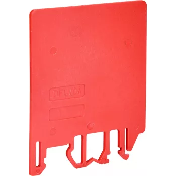 ETI ESC-DFU/4/R Buchsentrennelement für Reihenklemme & Neutralleiterklemme - Rot (003903013)