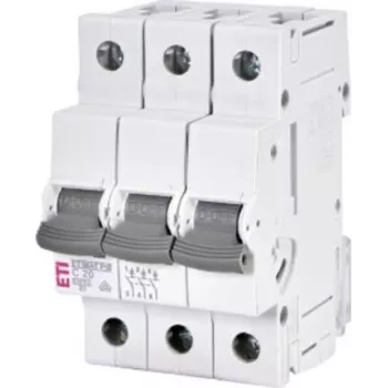ETI ETIMAT P10 3-poliger C20 20A 10kA 400V AC Leitungsschutzschalter
