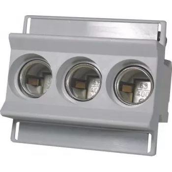 ETI D02 NEOZED 63A 3-poliger Sicherungssockel mit Schutzabdeckung 002222021