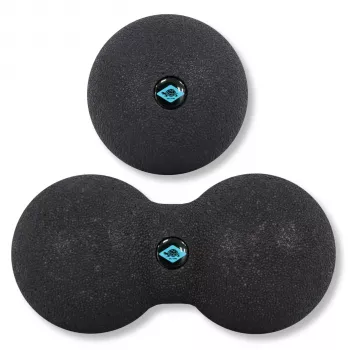 SCHILDKRÖT Dual Massage Set, 2-teilig: 1 Peanut Ball (ca. 80 x 160 mm), 1 Massage Ball - 1 Stück (960134)
