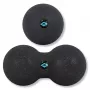 SCHILDKRÖT Dual Massage Set, 2-teilig: 1 Peanut Ball (ca. 80 x 160 mm), 1 Massage Ball - 1 Stück (960134)