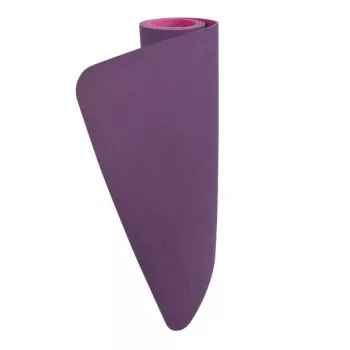 SCHILDKROT Bicolor Yogamatte, 4 mm, Violett/Pink, PVC-frei, rutschfest, 1830 x 610 mm 960269