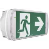 Eaton 40071349554 LED Notleuchte für Rettungswege, Decken-/Wandmontage, 150 lm, 3h, Selbsttest, Weiß