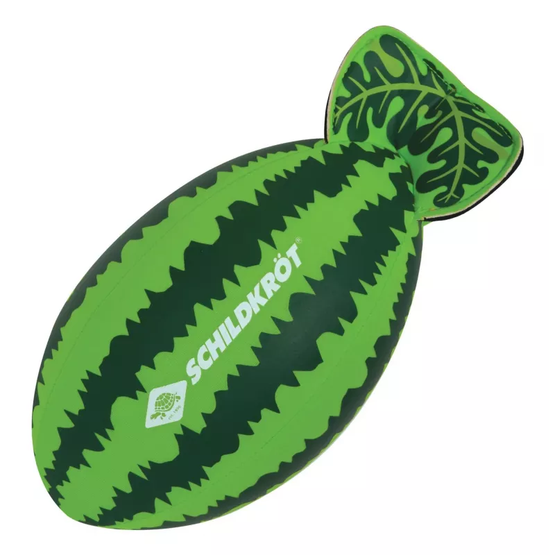 SCHILDKROT Splash Ball Watermelon Wasserball, grün, 250 mm Durchmesser, griffige Oberfläche, 1 Stück (970292)