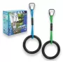 SCHILDKROT Jungle Ring-Set, 180 mm ABS-Ringe mit UV-beständigen Seilen, 1 Set (970714)