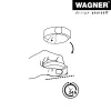 Wagner design yourself EH 5105 CLEAR Bodentürstopper, Kunststoff, transparent (15510511)