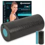 SCHILDKROT 2-in-1 Massage-Roller-Set Schwarz/Blau EPP-Schaumstoff 960237