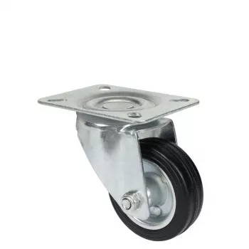 Wagner design yourself Lenkrolle RO 6184 Silber 75 mm 50 kg 4618401