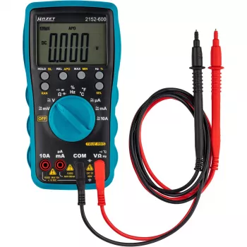 HAZET 2152-600 Digitales Handmultimeter CAT III 600 V, 2000 Counts