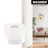 Wagner Design Yourself EH 5222 Transparenter selbstklebender Türstopper, 40 mm Durchmesser, 22 mm Höhe 15522211