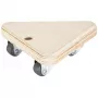 Wagner design yourself Transportrolle MM 1313 Birke 140 x 140 x 43 mm, 100 kg Traglast, 4 Lenkrollen 20131301