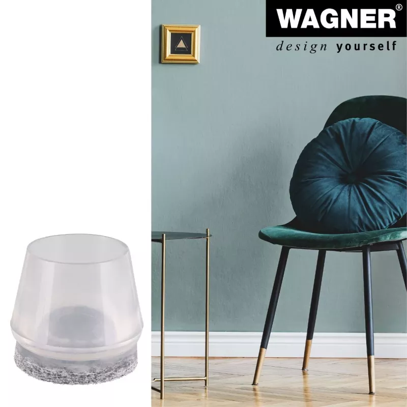 Wagner design yourself EH 0564 Stuhlbeinkappen Kunststoff Ø 2,2-2,8 cm 4 Stk. (15056499)