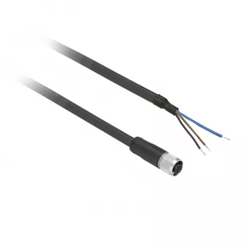 TMSS GERMANY Telemechanique Sensors M12 Buchse gerade 5-polig 5m PVC Sensorkabel XZCP0566L5