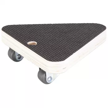 Wagner design yourself Transportrolle MM 1314 Braun 140 x 140 x 43 mm bis 100 kg (20131401)
