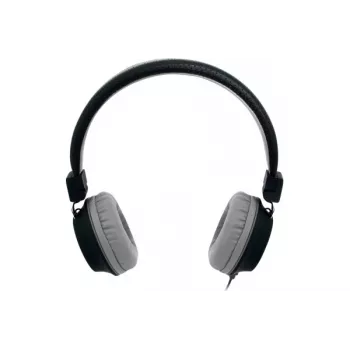 EXERTIS CONNECT Campus BE COLOR Stereo-Kopfhörer mit 3,5-mm-Klinkenstecker, Schwarz/Grau (059963)