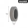 Wagner design yourself EH 5138 Türstopper Zinkdruckguss Massivgummi Matt vernickelt (15513811)