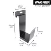 Wagner design yourself Wandhalterung WH 2089 Schwarz (15208901)