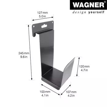Wagner design yourself Wandhalterung WH 2089 Schwarz (15208901)