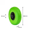 Wagner design yourself Schubkarrenrad Vollgummi RO 8262 Grün 260 mm 4826201