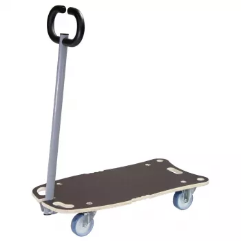 Wagner design yourself STAR CARRIER ausziehbarer Plattformwagen MM 1187 Braun 300 kg 20118701