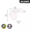 Wagner design yourself EH 2135 Eckenschutz Kunststoff Ø 3,5 cm 4 Stk. (15213599)