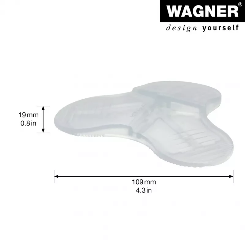 Wagner Design Yourself EH 6985 Transparenter selbstklebender Türstopper 15698501