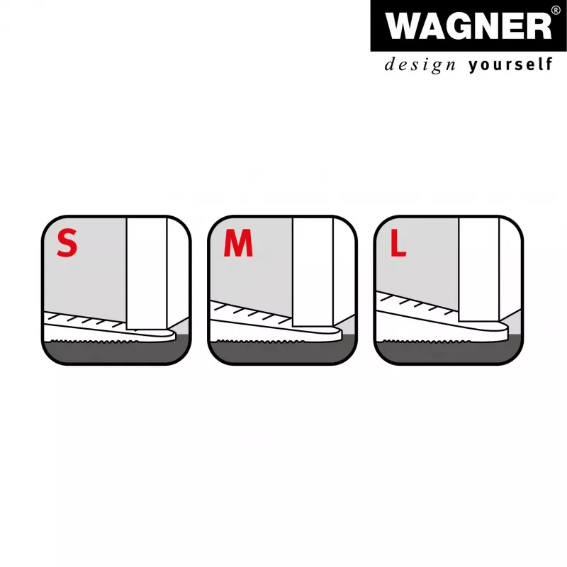 Wagner Design Yourself EH 6985 Transparenter selbstklebender Türstopper 15698501