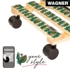 WAGNER design yourself Pflanzenroller GH0653 quadratisch Holz 29x8 cm 20065301